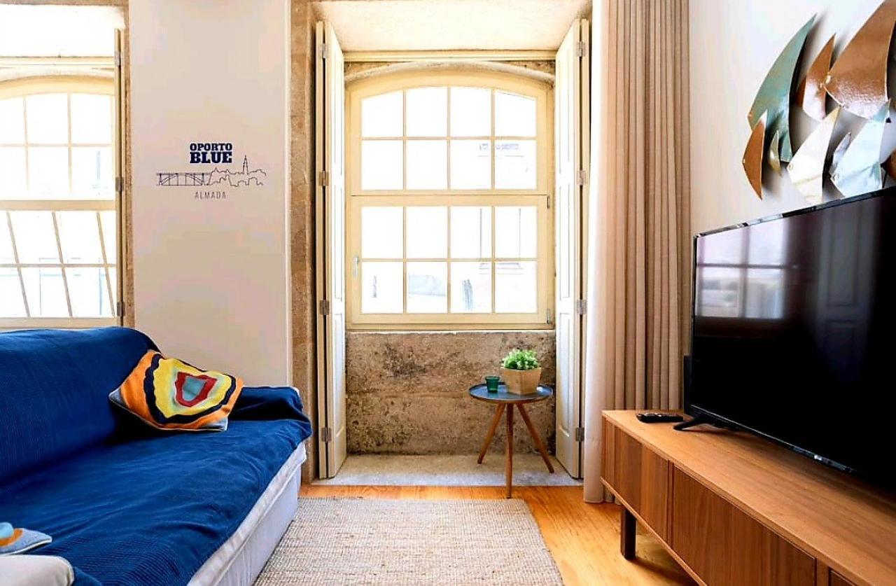 Apartament Oporto Blue Almada Zewnętrze zdjęcie
